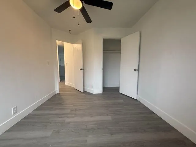 wooden floor in an empty room