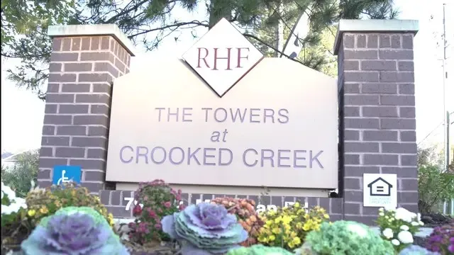 a sign on the side of a building