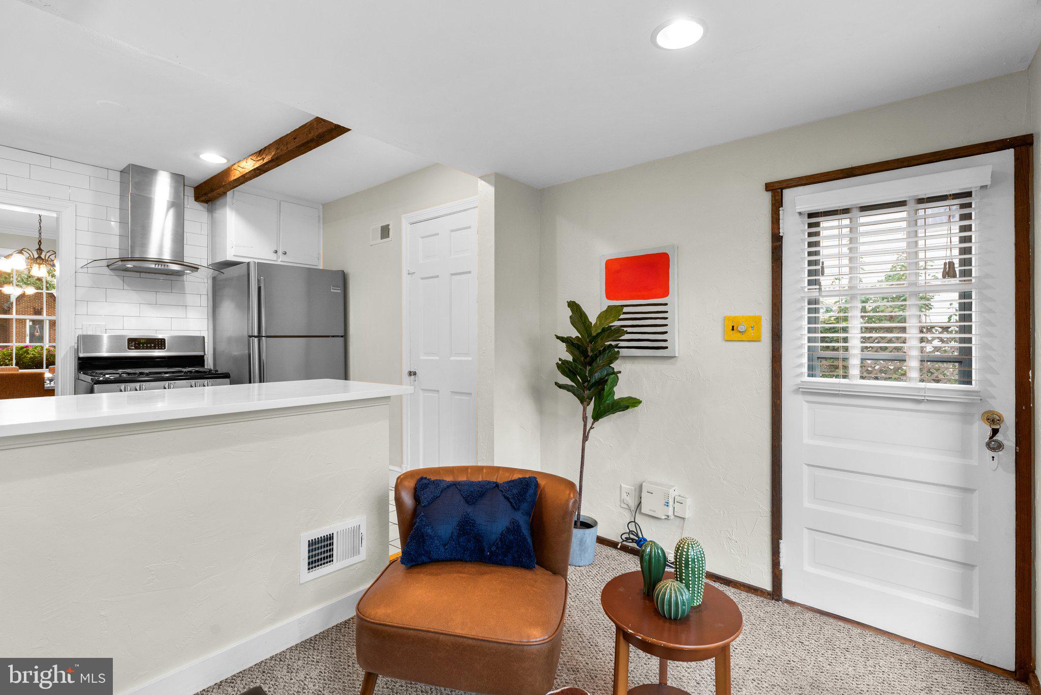 807 Islington Street Silver Spring, MD 20910 - Photo 21 of 49 Family Room that leads to backyard and patio
