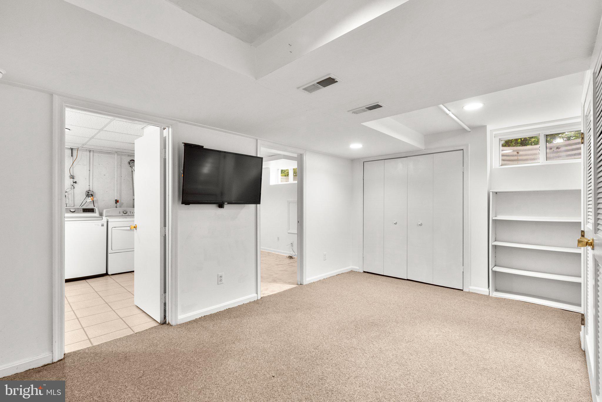 807 Islington Street Silver Spring, MD 20910 - Photo 32 of 49 Lower Level Family Room with lots of closet space