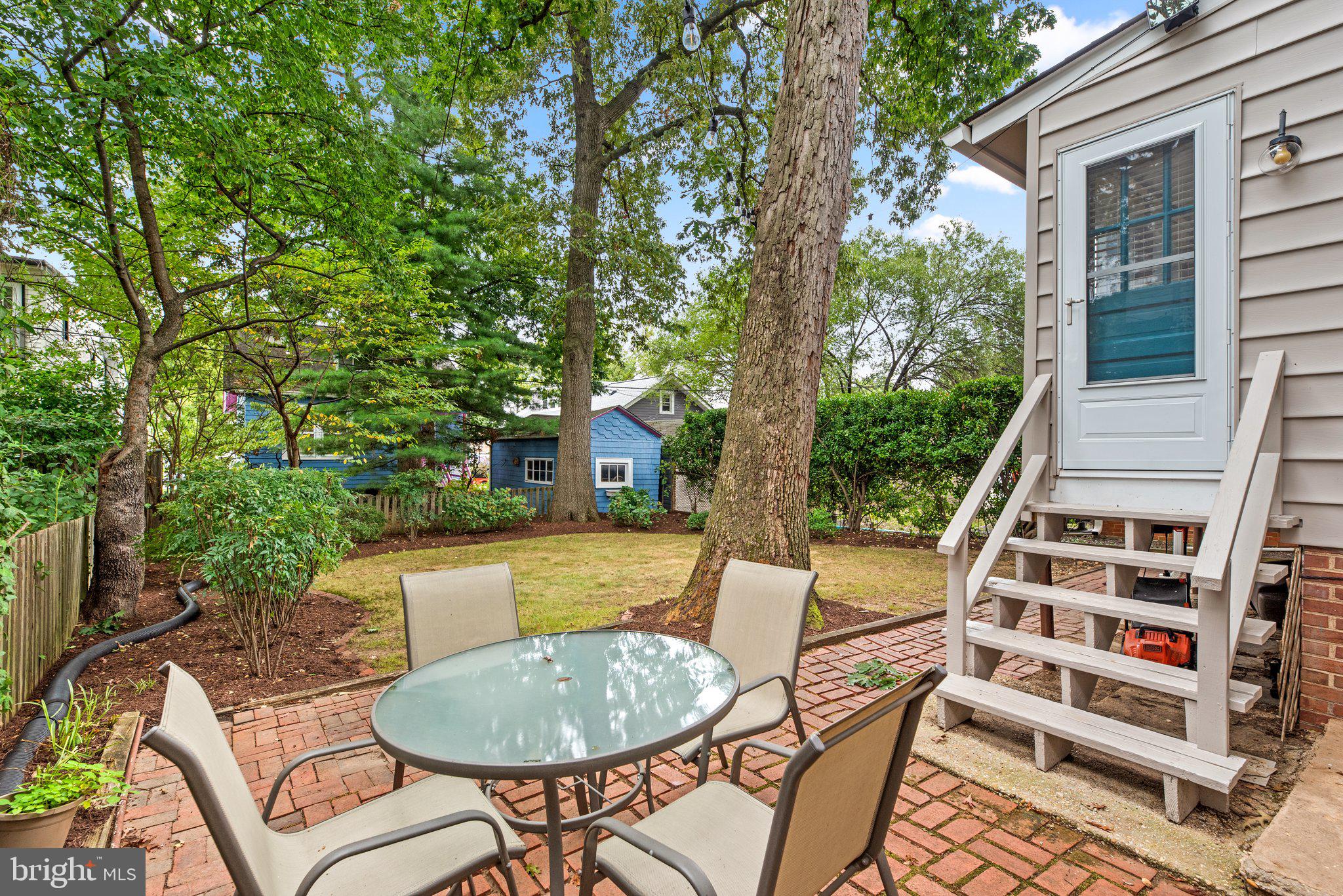 807 Islington Street Silver Spring, MD 20910 - Photo 43 of 49 Backyard patio with door off of the Family Room