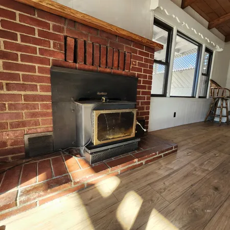 a view of an entryway with a hardwood