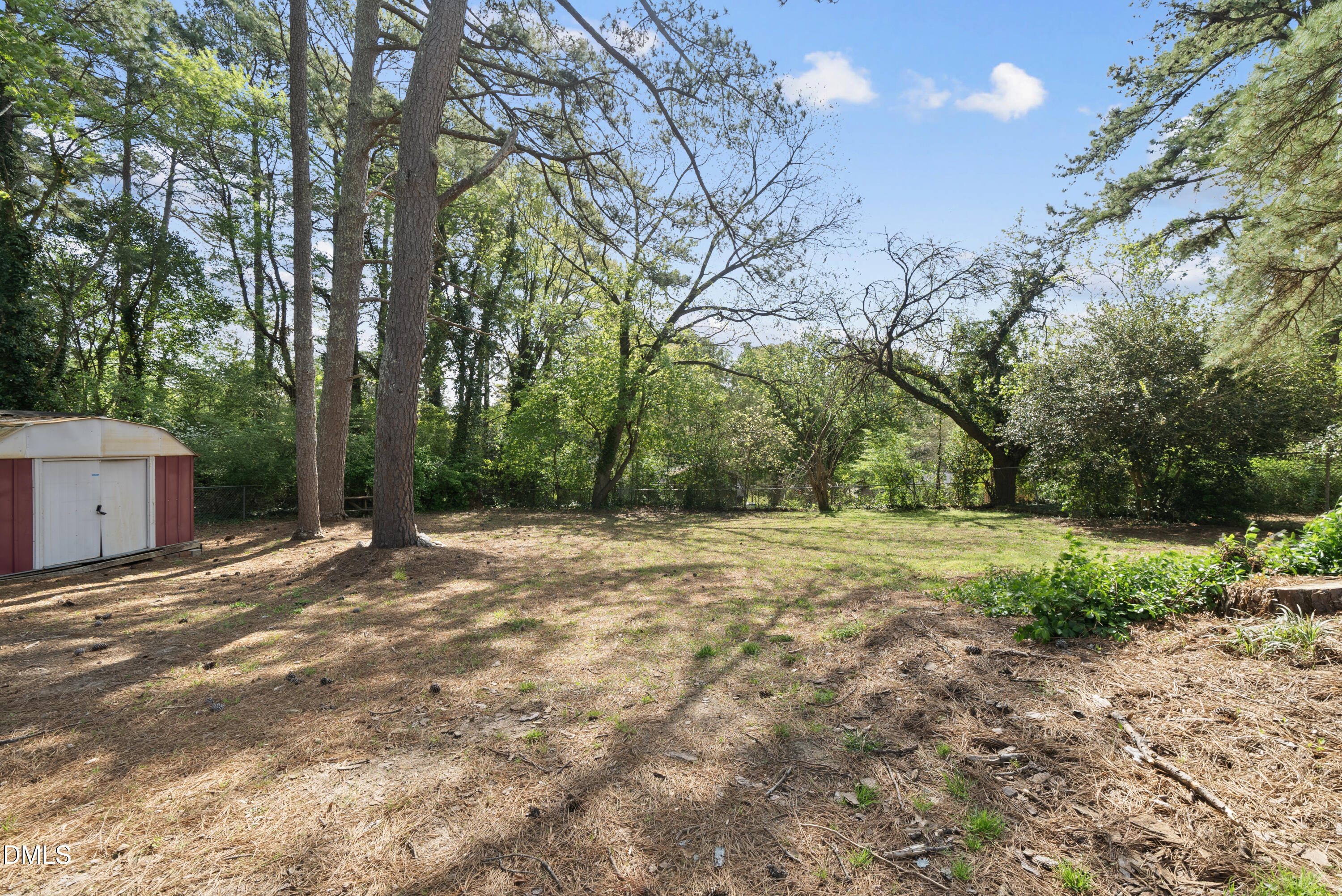 2123 Shenandoah Road Raleigh, NC 27603 - Photo 9 of 26 a view of backyard and trees