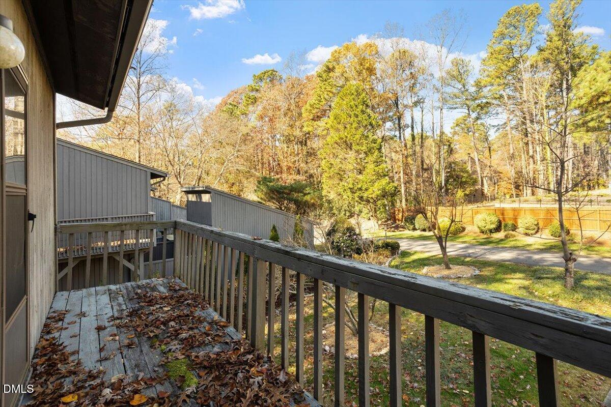 4329 Southwind Drive Raleigh, NC 27613 - Photo 29 of 30 a view of a building from a balcony