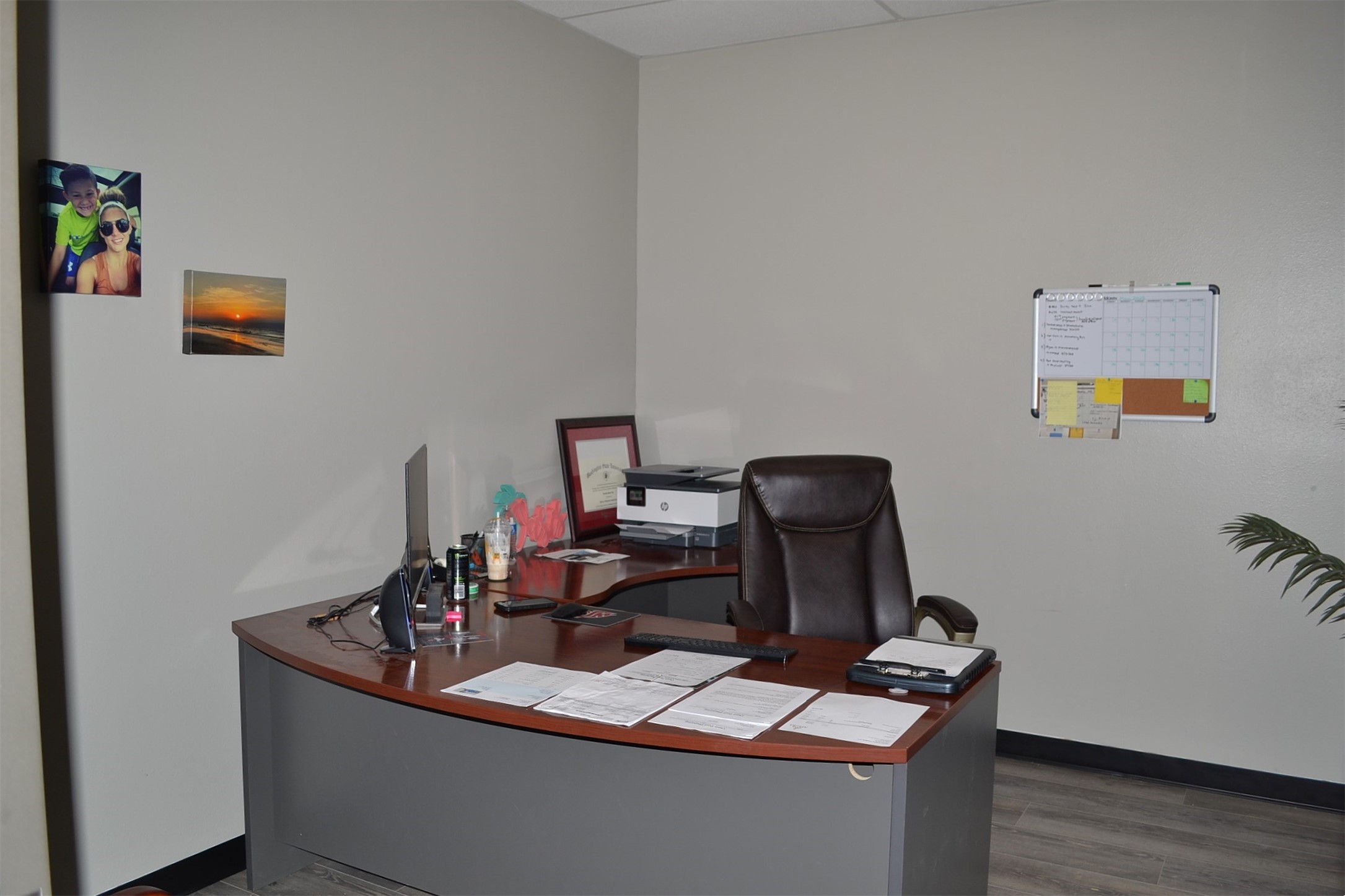 12122 Knigge Cemetery Road Cypress, TX 77429 - Photo 21 of 48 a view of workspace with wooden floor