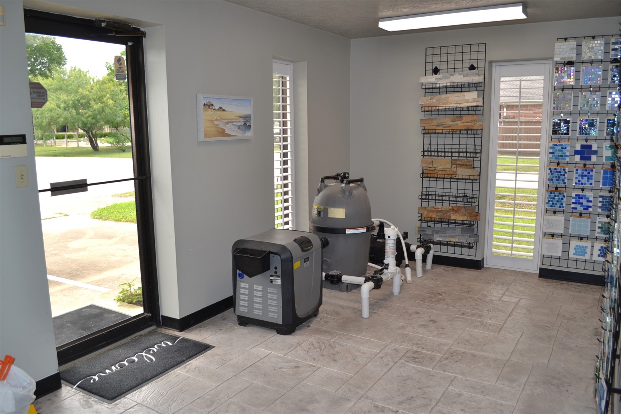 12122 Knigge Cemetery Road Cypress, TX 77429 - Photo 8 of 48 a view of an empty room and fire pit