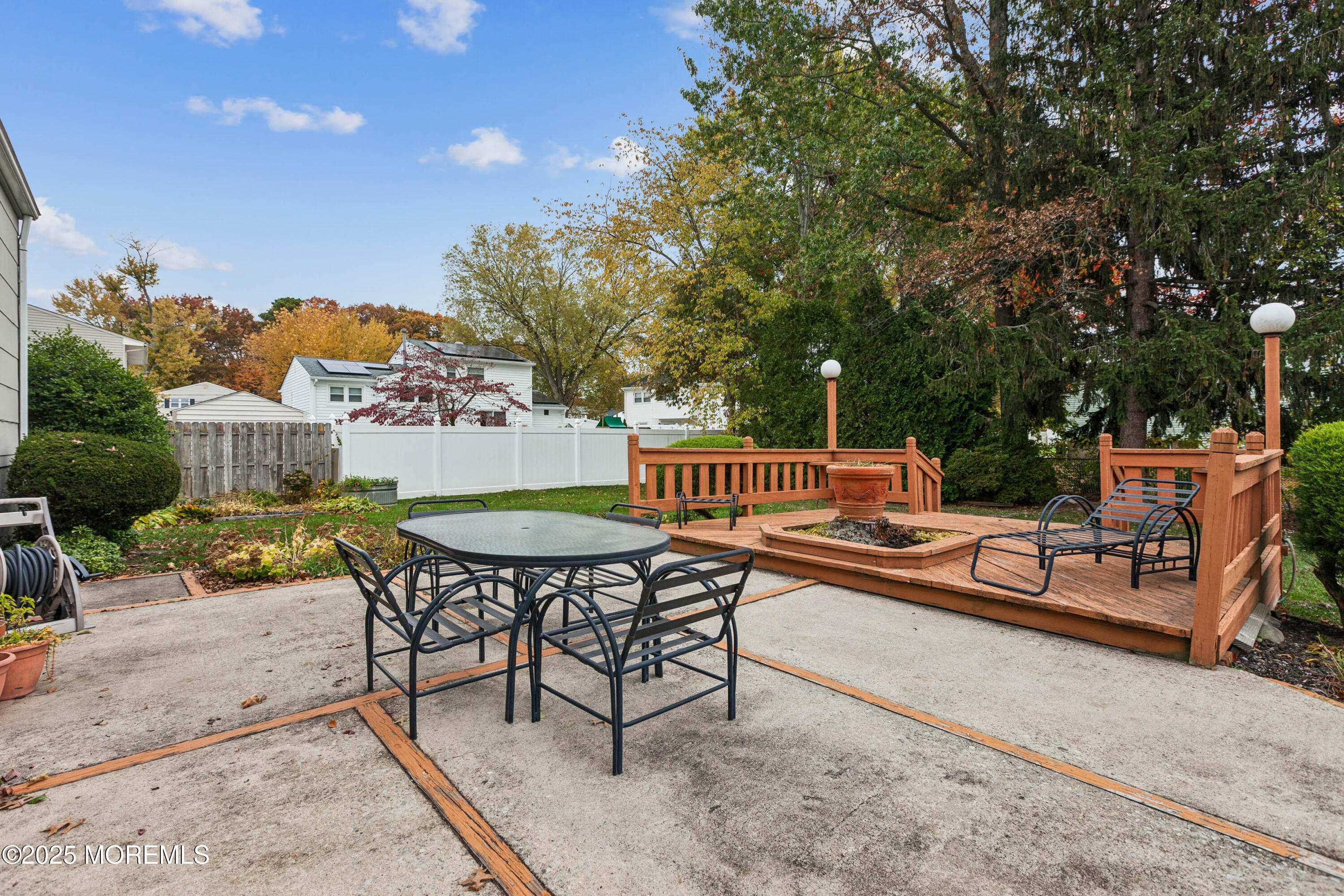 1 Hansen Road Old Bridge, NJ 08857 - Photo 23 of 25 a view of a chairs and table in the patio