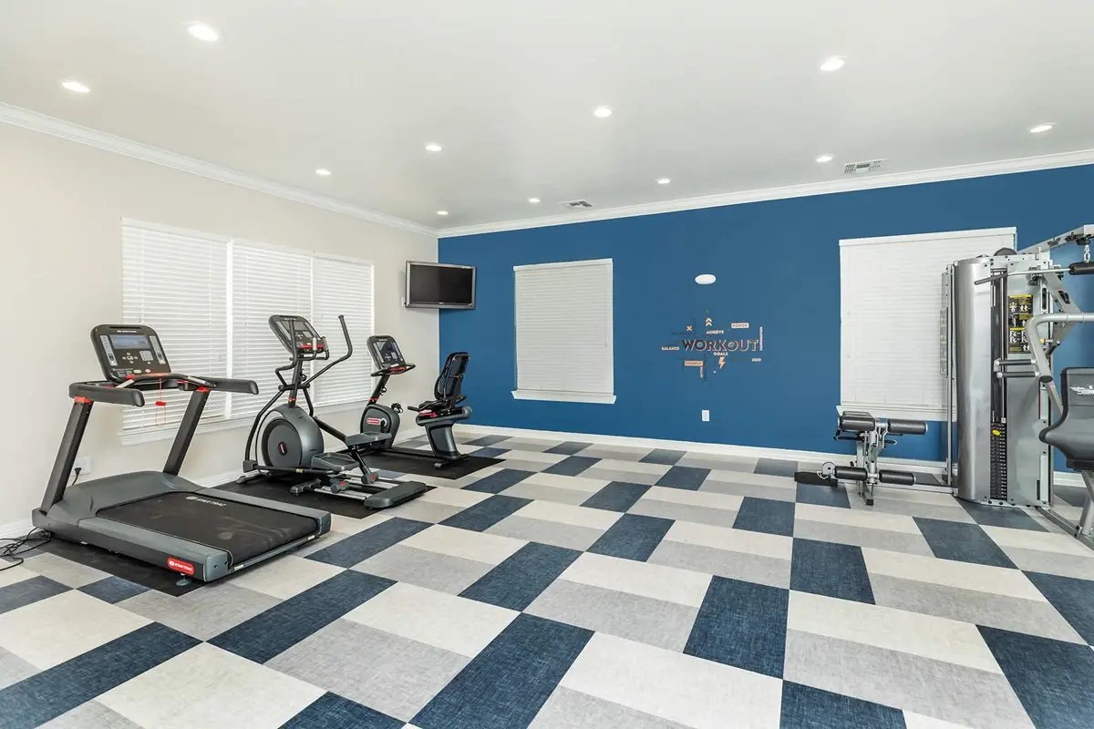 4101 Delafield Lane Dallas, TX 75227 - Photo 13 of 15 a view of a room with gym equipment