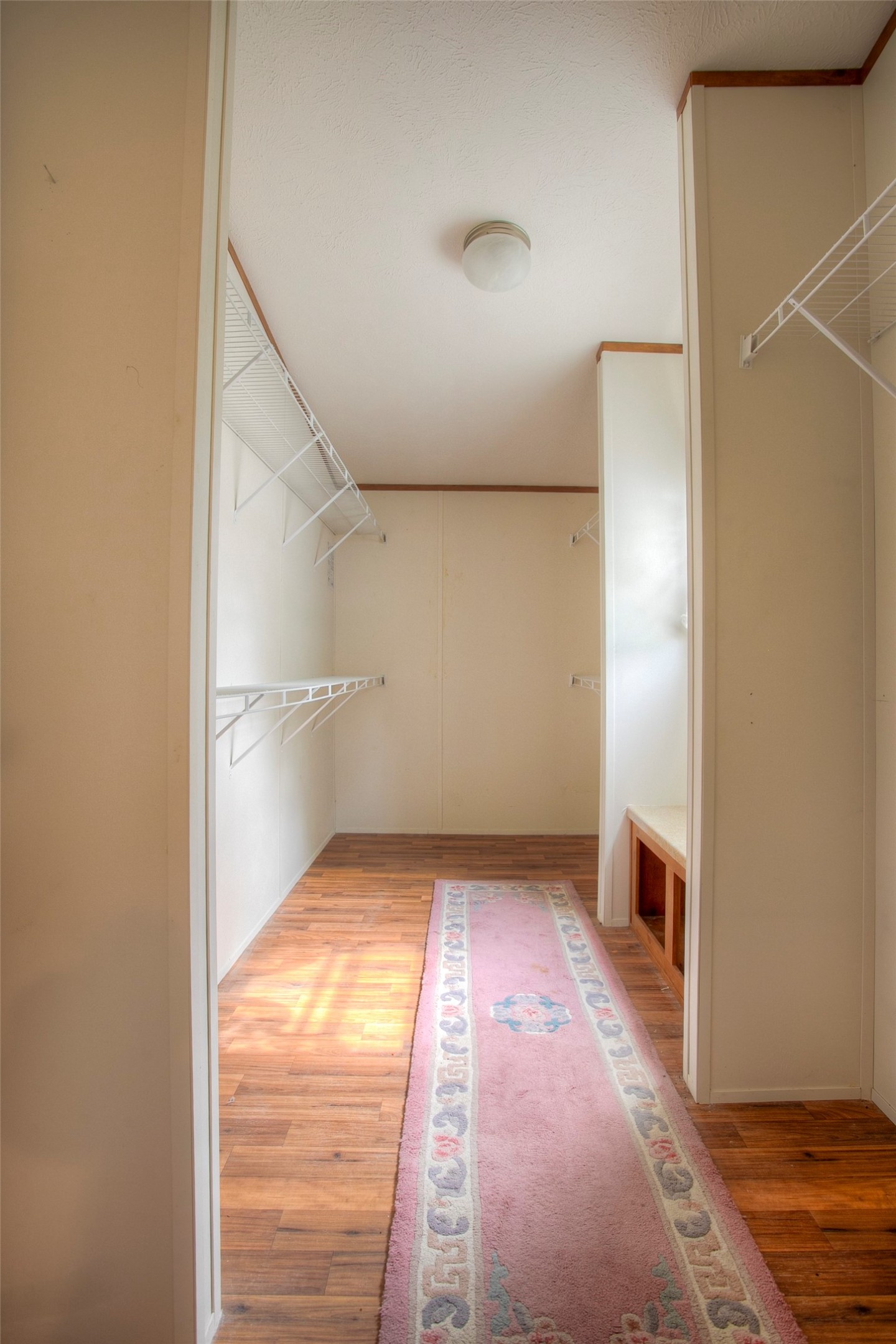 176 Low Keels Road Trinity, TX 75862 - Photo 25 of 46 a view of an empty room with wooden floor and a window