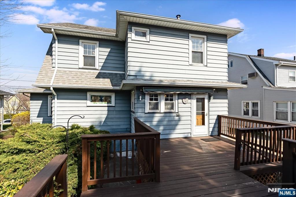 52 Manner Avenue Garfield, NJ 07026 - Photo 21 of 23 a view of a house with wooden deck