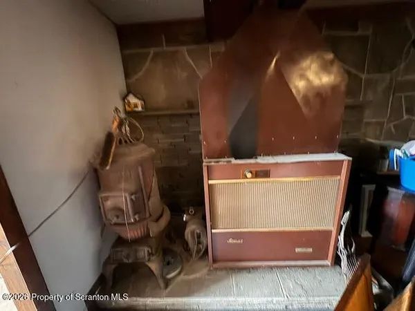 a view of water heater room