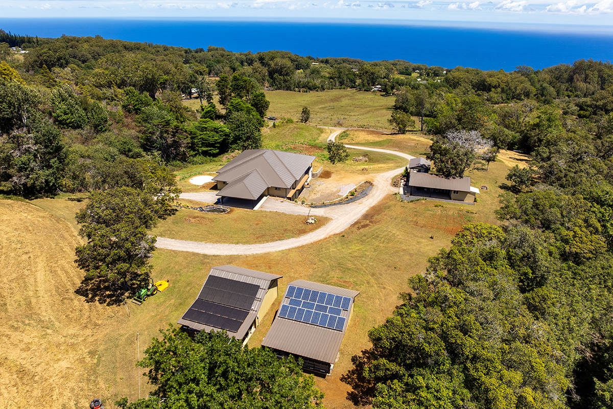 44-2221 Paauilo Mauka Road Paauilo, HI 96776 - Photo 12 of 30 an aerial view of residential houses with outdoor space