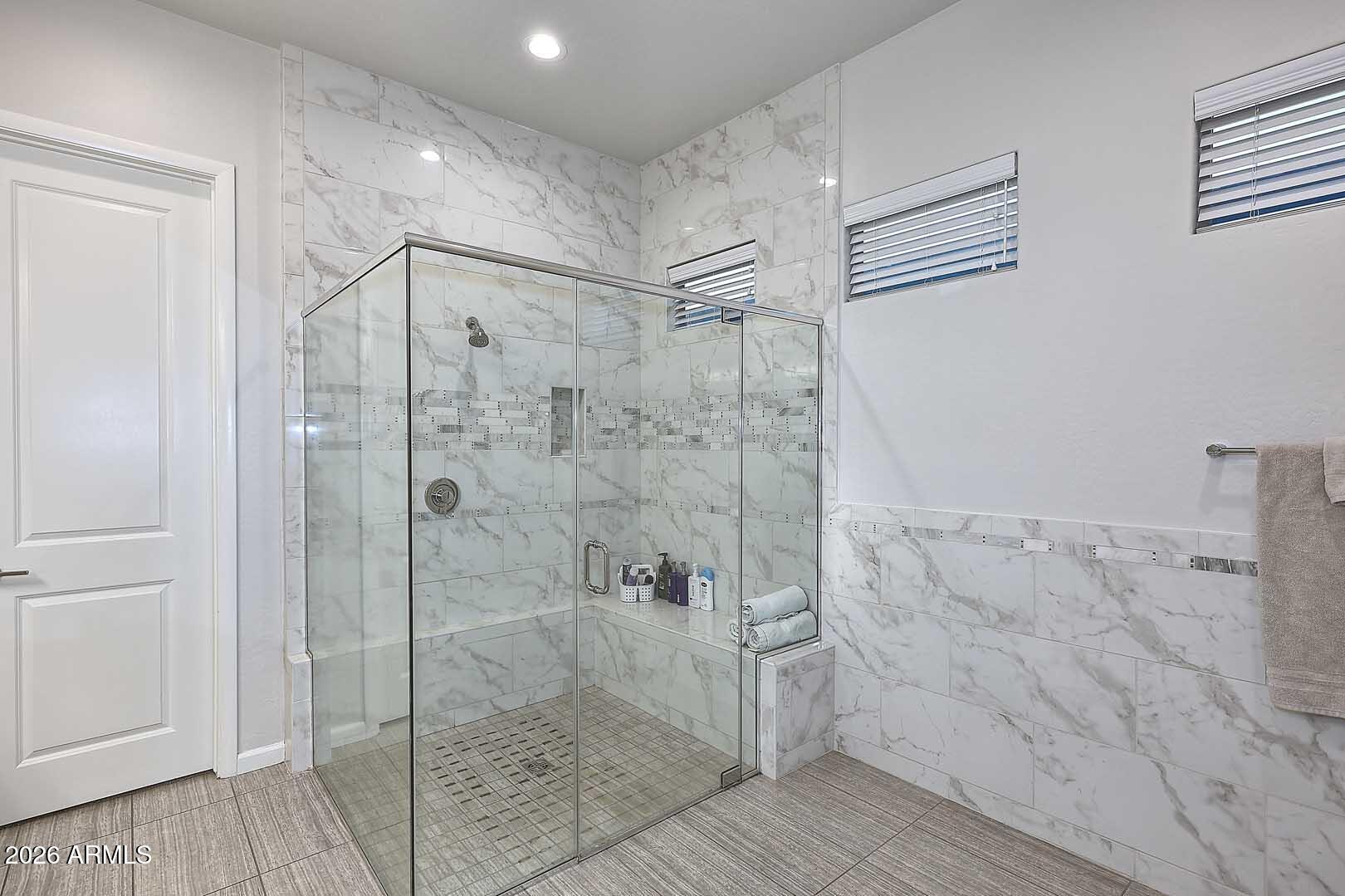 17916 East Cindercone Road Rio Verde, AZ 85263 - Photo 21 of 80 Night-Primary Bath-Shower