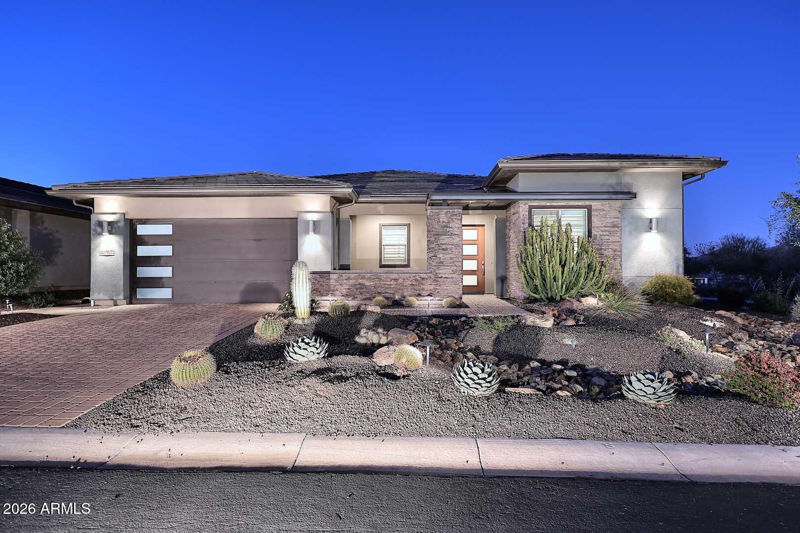 17916 East Cindercone Road Rio Verde, AZ 85263 - Photo 3 of 80 Night-Front View