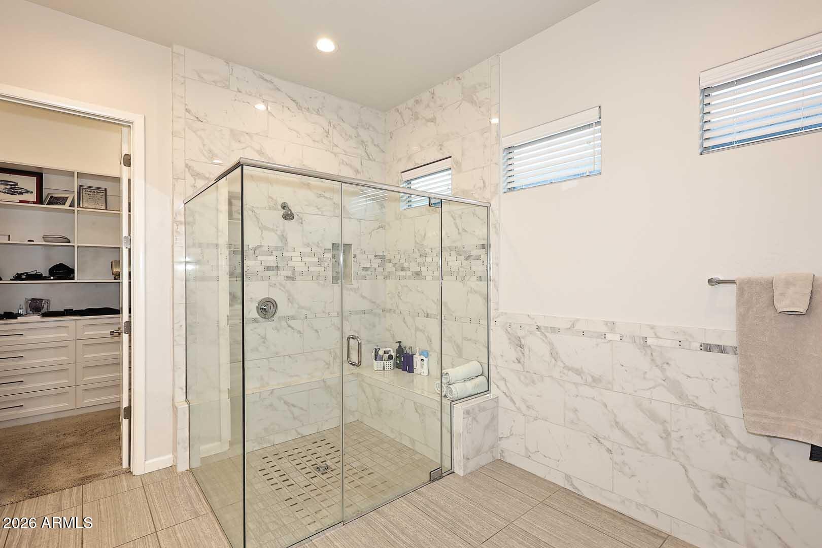 17916 East Cindercone Road Rio Verde, AZ 85263 - Photo 50 of 80 a bathroom with a shower