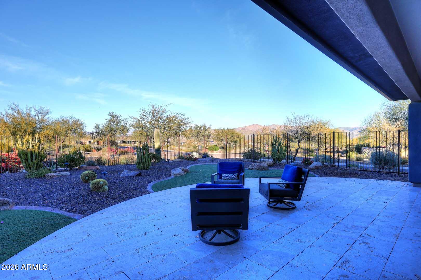17916 East Cindercone Road Rio Verde, AZ 85263 - Photo 62 of 80 Covered Patio-View