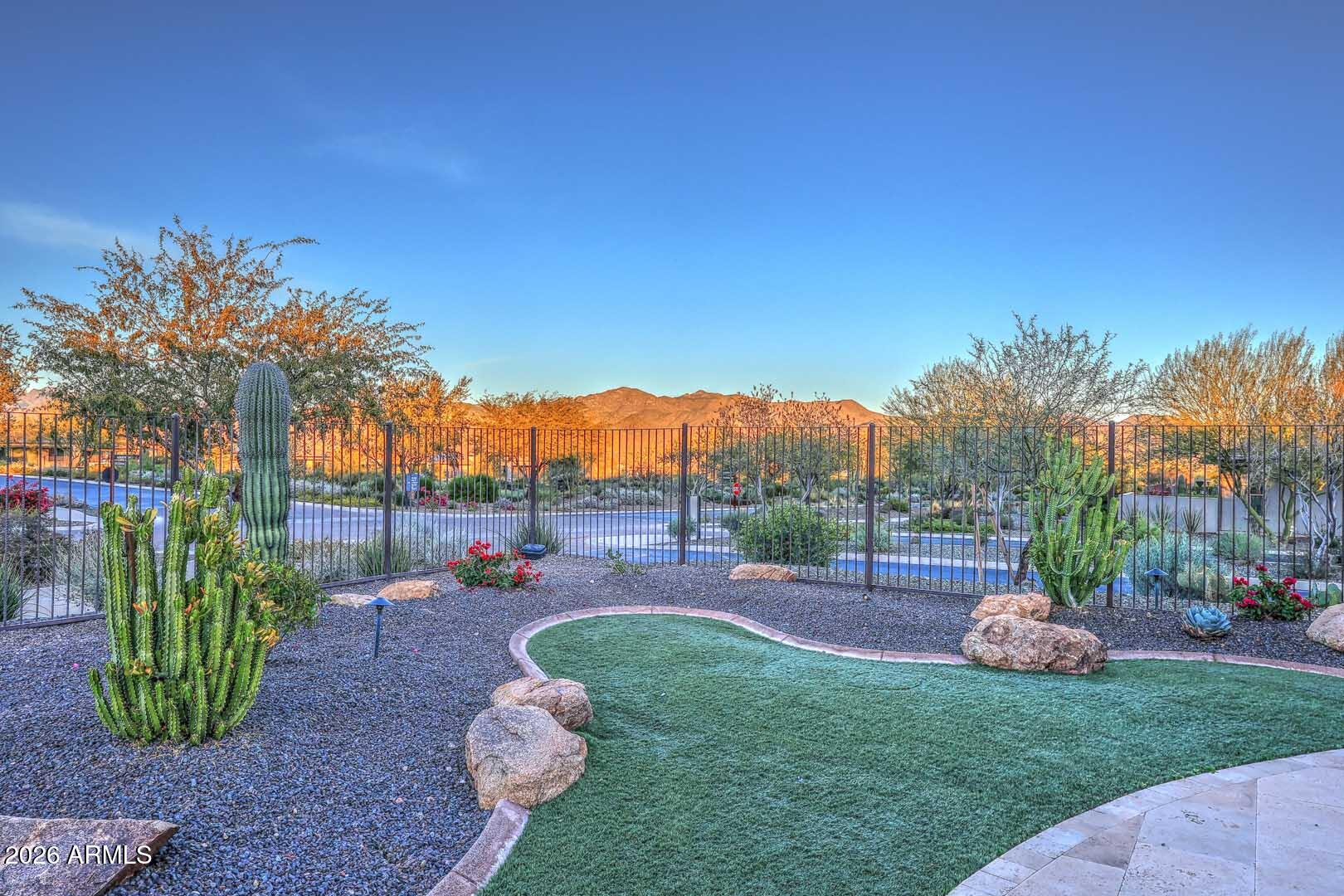 17916 East Cindercone Road Rio Verde, AZ 85263 - Photo 67 of 80 Mountain Sunset View