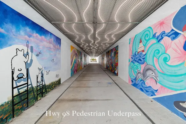 a view of outdoor space with sign board