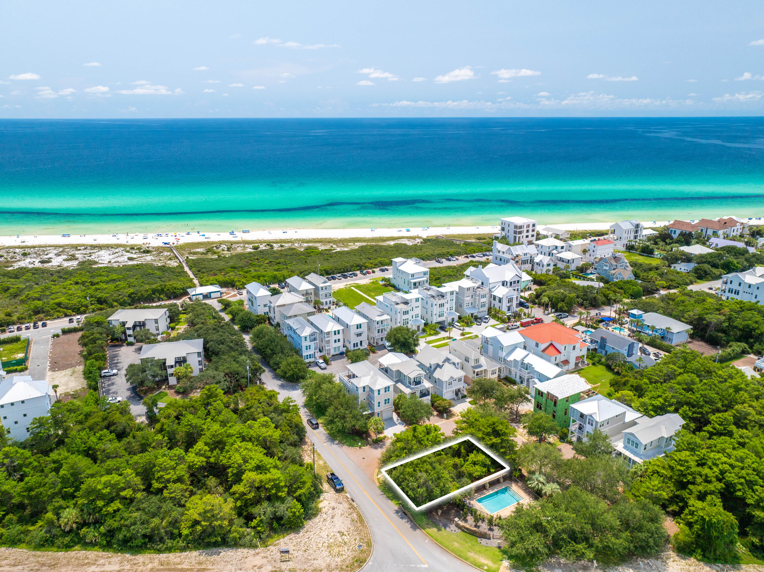 Lot 10 Pompano Ct Inlet Beach Inlet Beach, FL 32461 - Photo 5 of 23 a view of a city