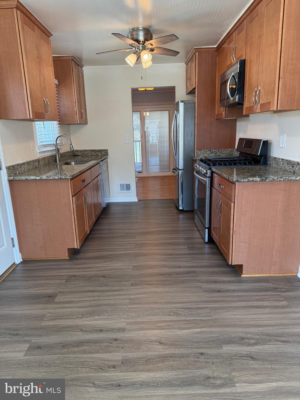 Kitchen with upgraded appliances