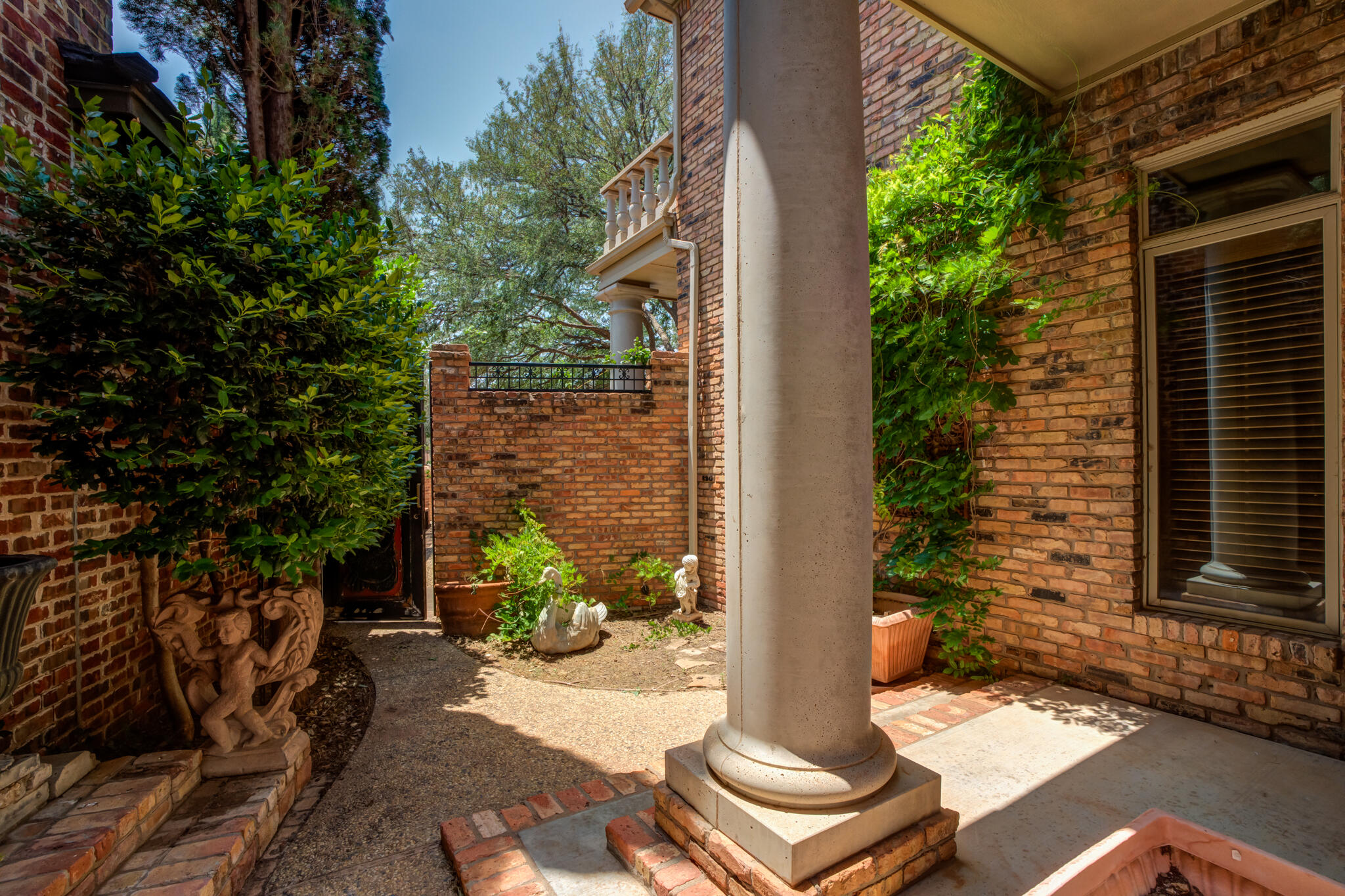8901 York Place Lubbock, TX 79424 - Photo 44 of 45 a view of backyard with plants and outdoor seating