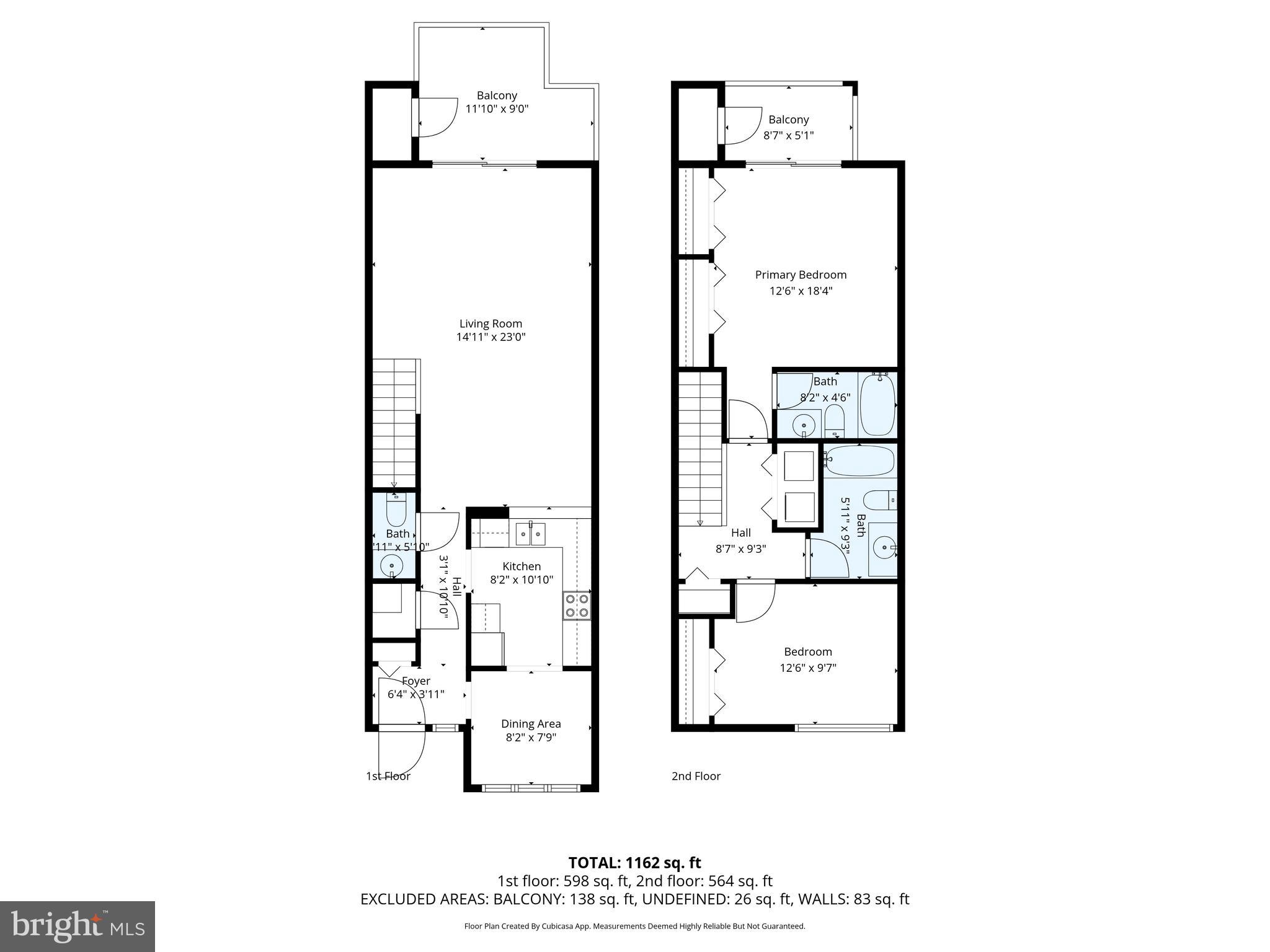 204 Market Square, Unit 12C Cambridge, MD 21613 - Photo 44 of 44 a picture of a floor plan