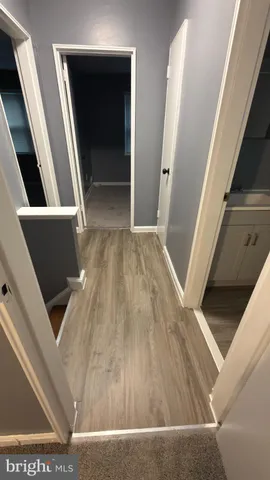 a view of front door