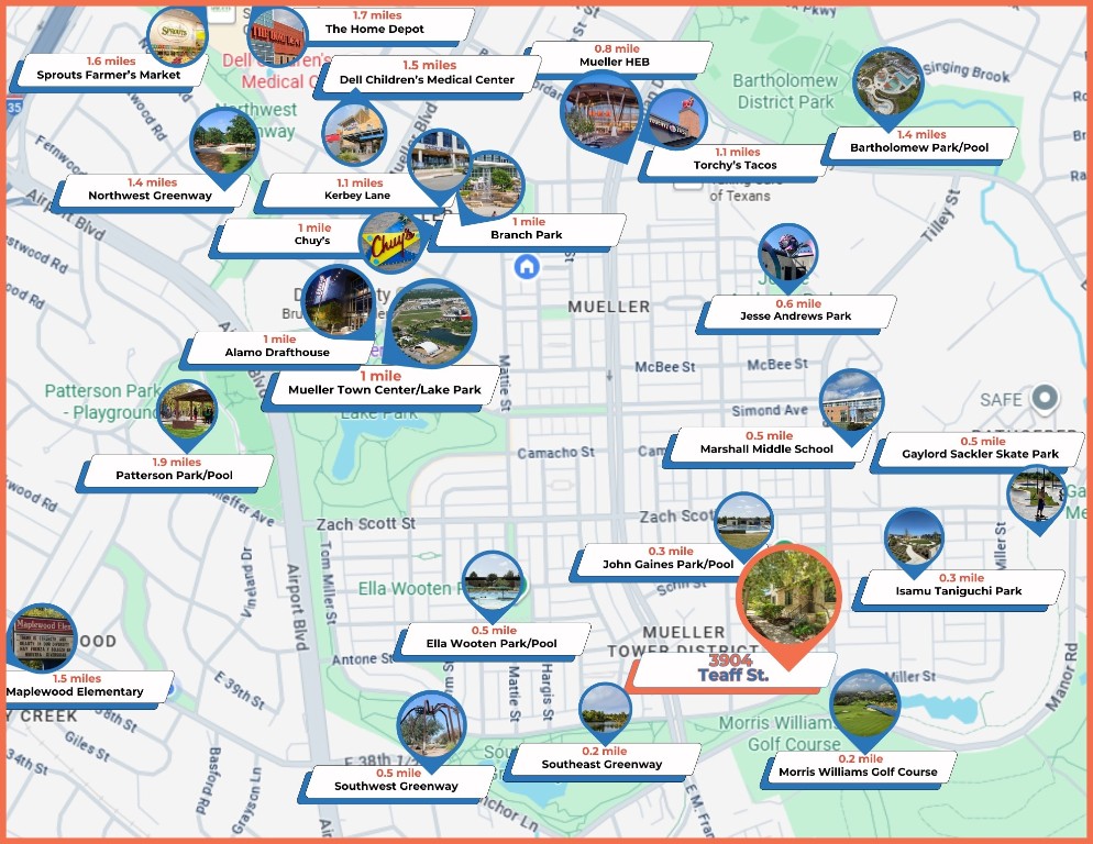 3904 Teaff Street Austin, TX 78723 - Photo 6 of 33