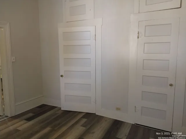 wooden floor in an empty room