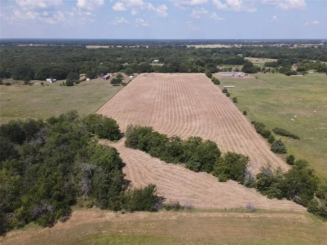 a view of a lake with a city view