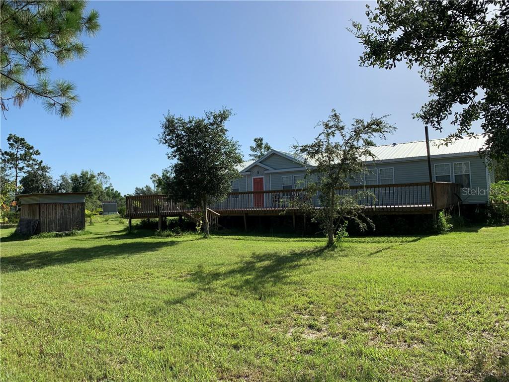 Front of Mobile Home