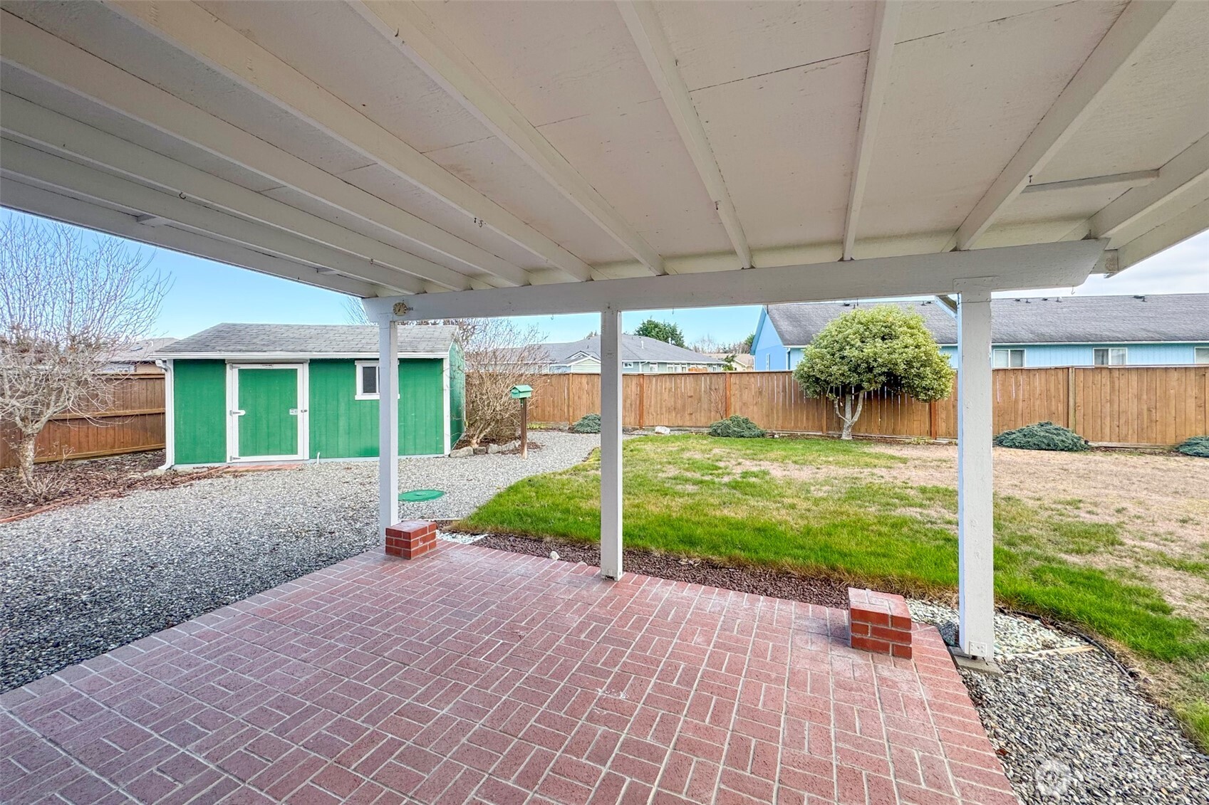 151 Duke Drive Sequim, WA 98382 - Photo 28 of 39 a view of backyard with a garden and plants