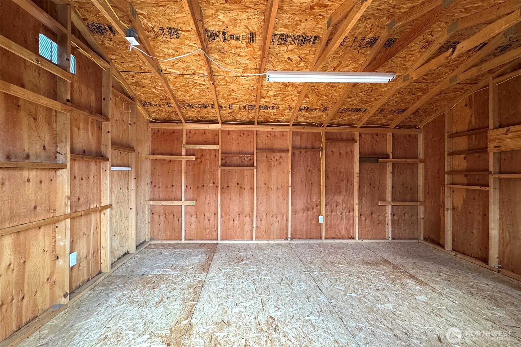 151 Duke Drive Sequim, WA 98382 - Photo 31 of 39 a view of a room with wooden walls