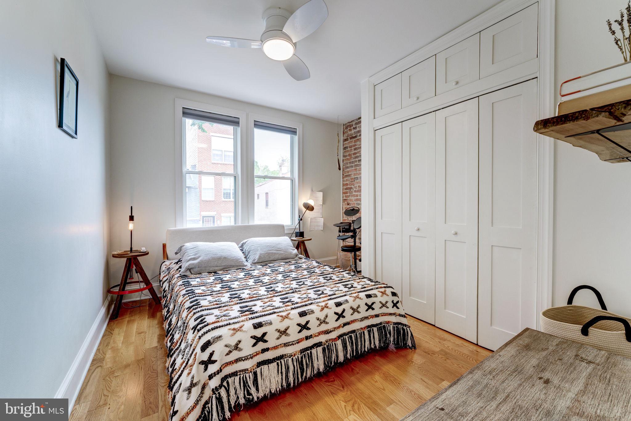 602 14th Place Northeast Washington, DC 20002 - Photo 13 of 34 Master bedroom holds king or queen bed!