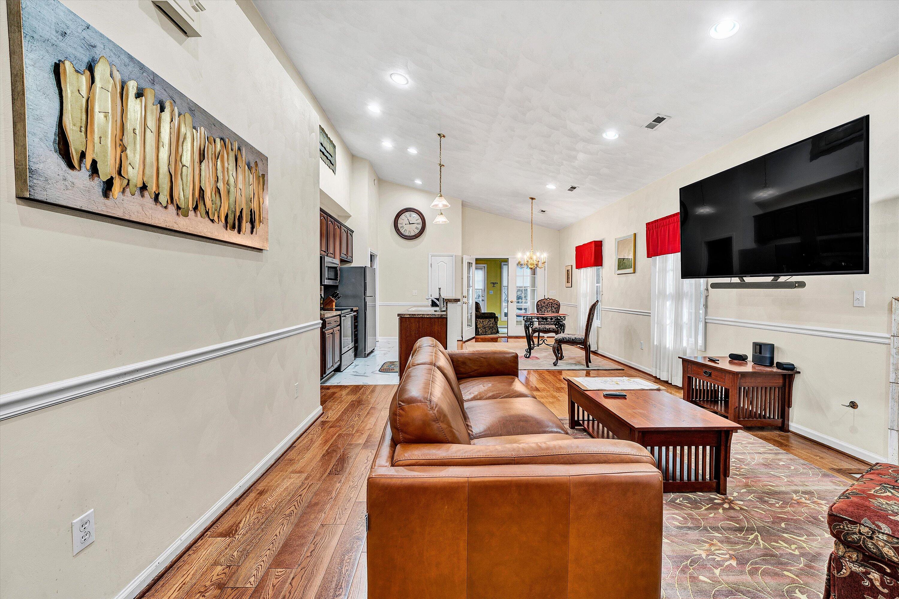 80 Stoney Mill Road Rocky Mount, VA 24151 - Photo 5 of 27 a living room with furniture and a flat screen tv