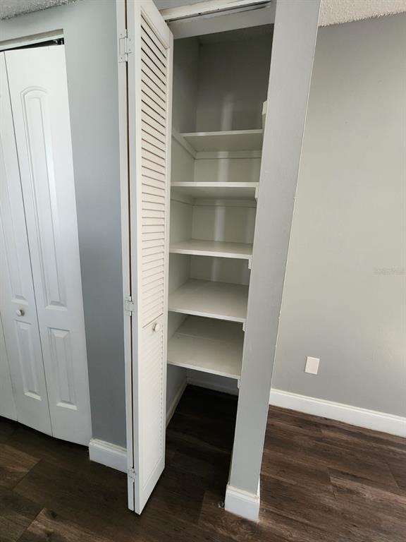 701 1st Street, Unit 4 Indian Rocks Beach, FL 33785 - Photo 8 of 10 a view of walk in closet with empty racks