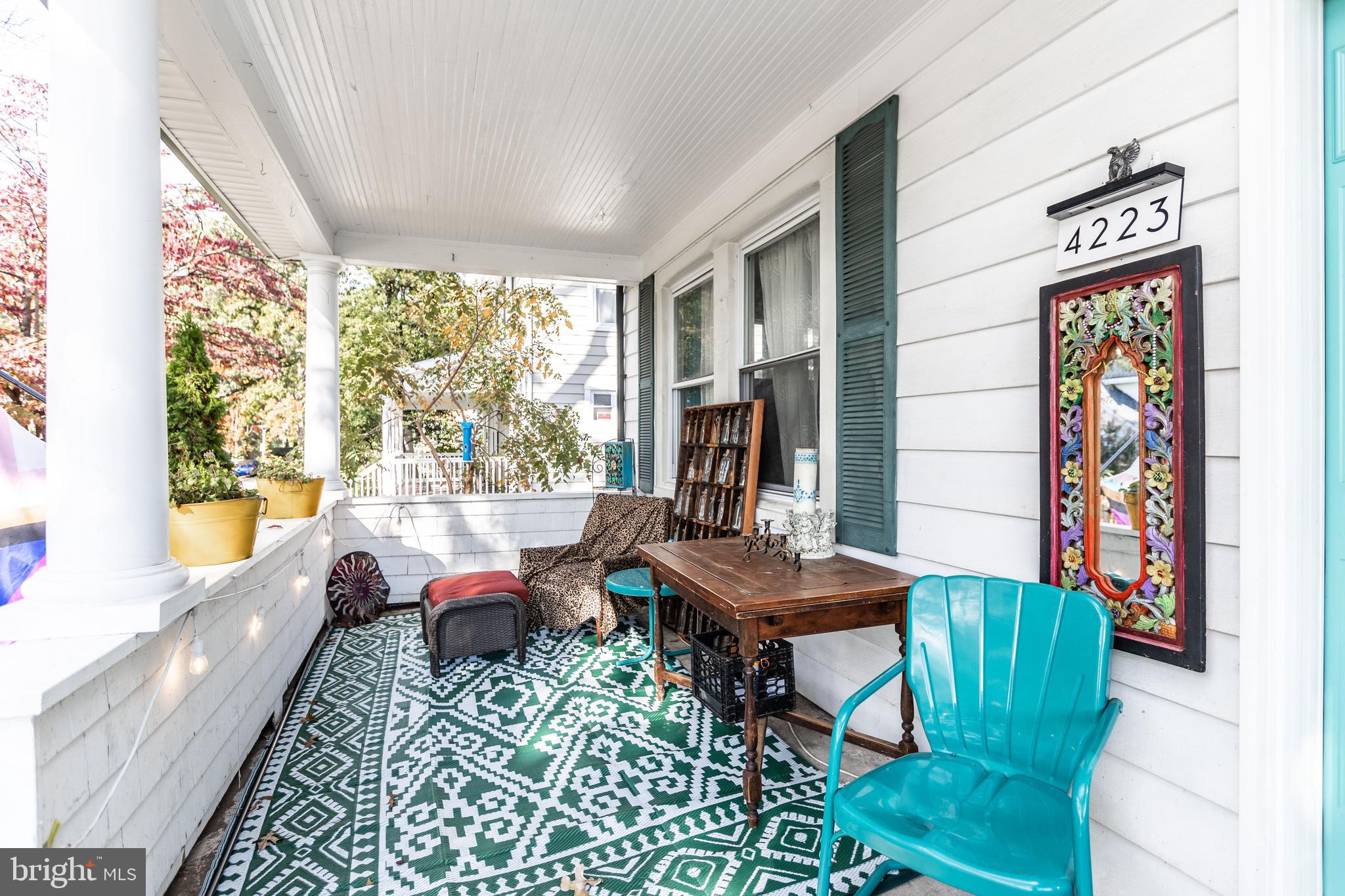 4223 Harcourt Road Baltimore, MD 21214 - Photo 3 of 36 Spacious covered front porch