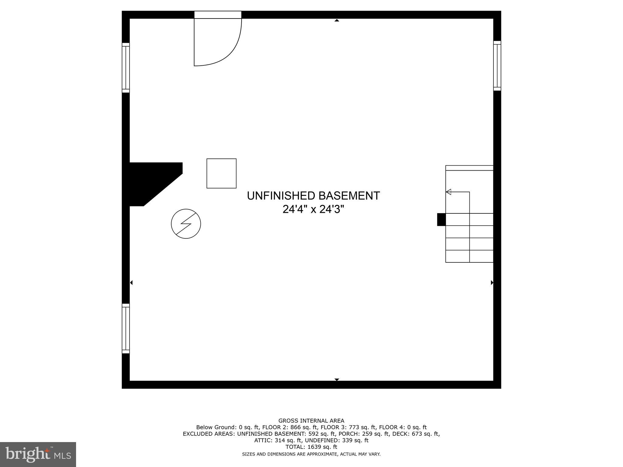 4223 Harcourt Road Baltimore, MD 21214 - Photo 32 of 36 Floor plan: Basement