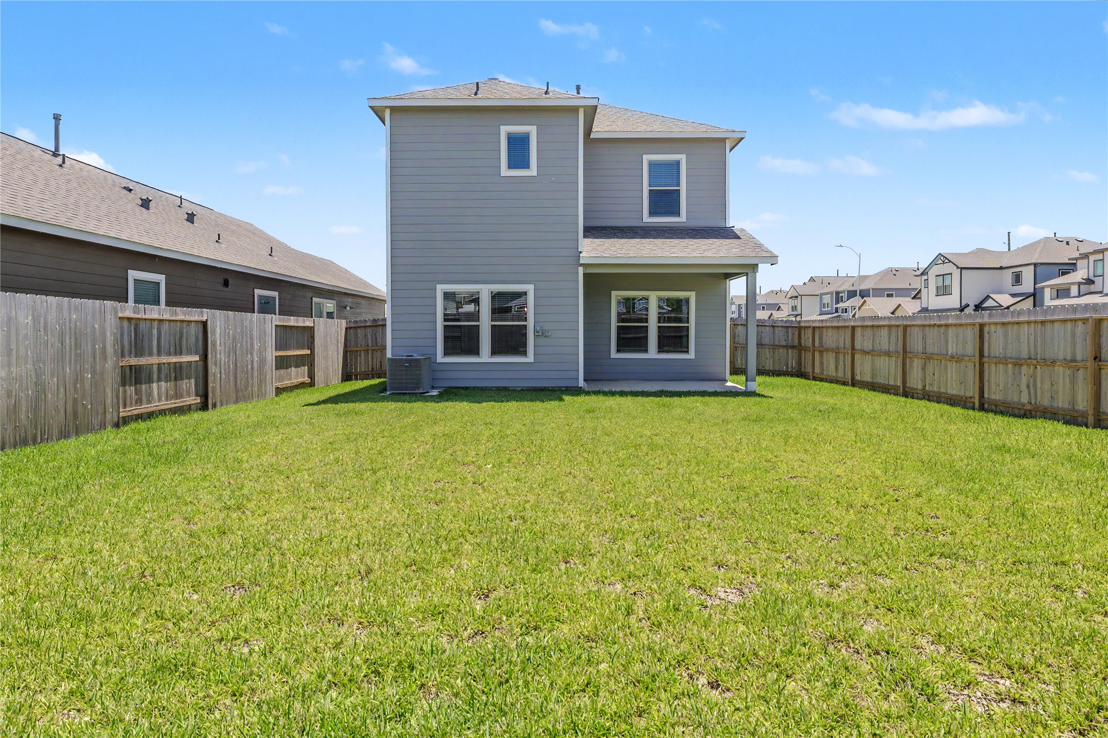 6426 Bolinas Court Rosharon, TX 77583 - Photo 45 of 49 a view of a house with a garden and yard