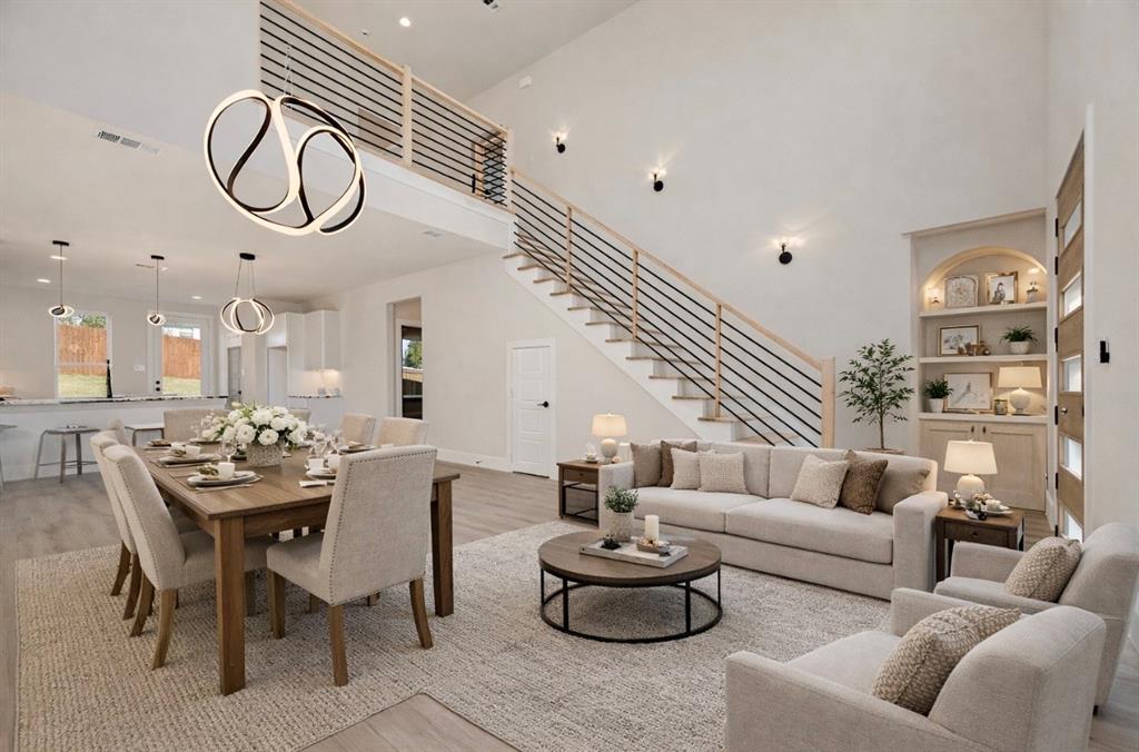 6046 Plum Dale Road Dallas, TX 75241 - Photo 6 of 27 a living room with furniture and a large window