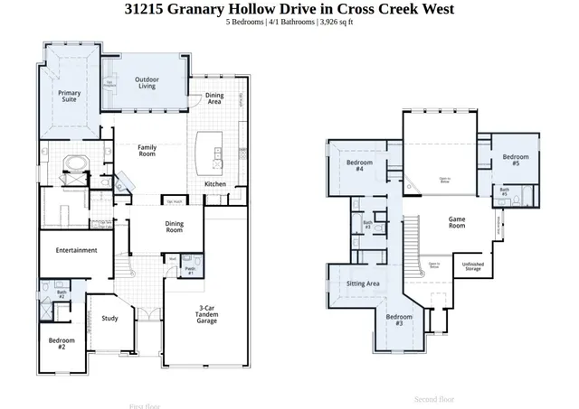 $774,915 | 31215 Granary Holw Drive, Fulshear, TX 77441