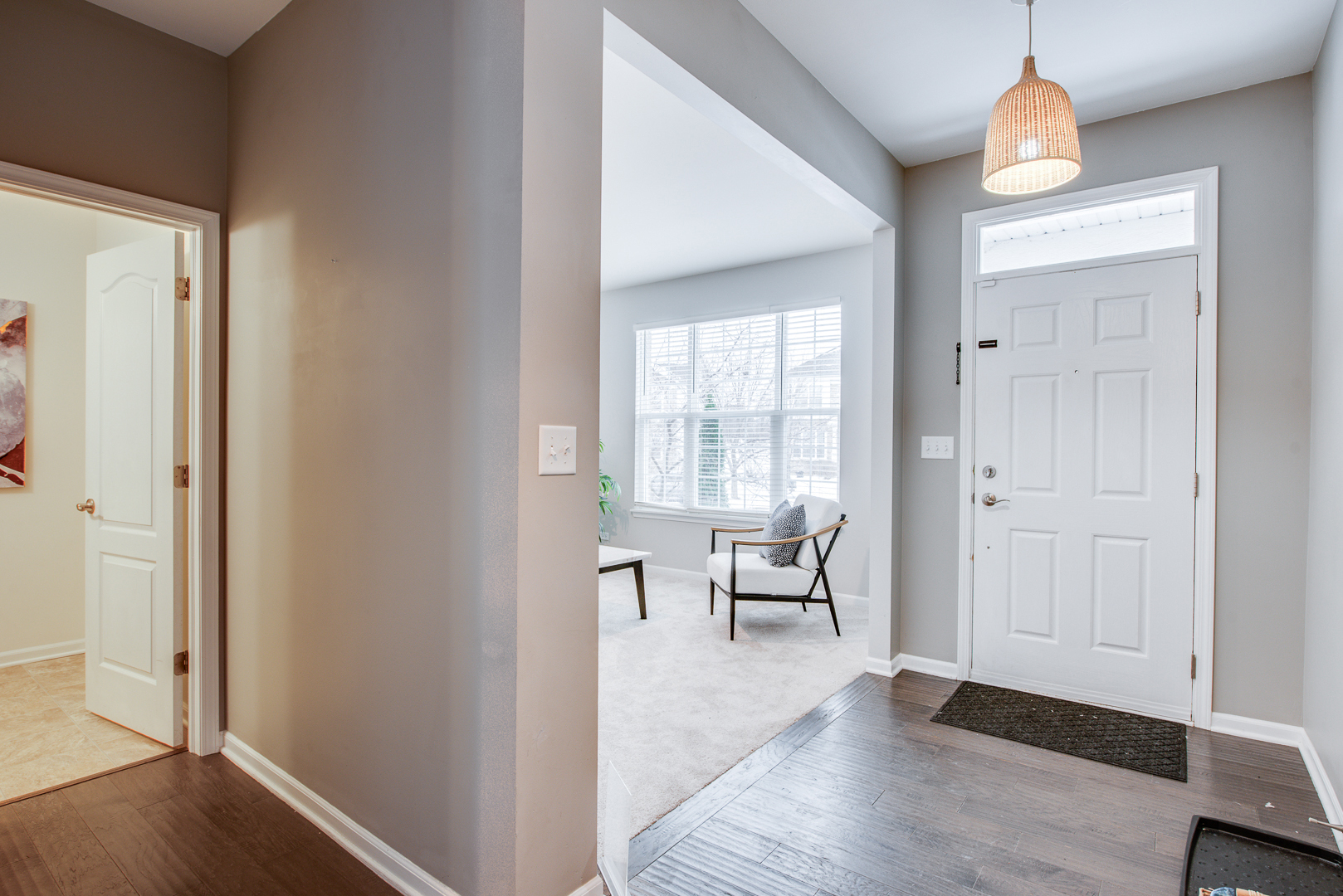 12811 Conifer Street Plainfield, IL 60585 - Photo 2 of 47 a living room with furniture and a window