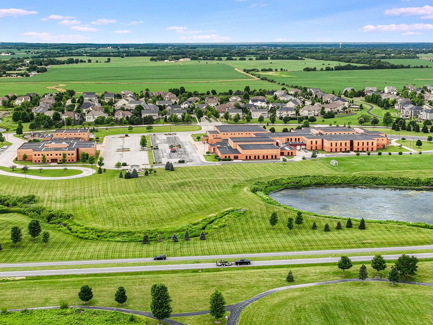 12811 Conifer Street Plainfield, IL 60585 - Photo 39 of 47 a view of a golf course with a garden