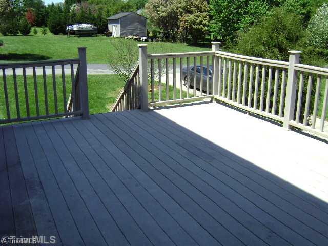 1348 Hartman Road Lexington, NC 27295 - Photo 14 of 16 Exterior Front. Low maintenance deck.