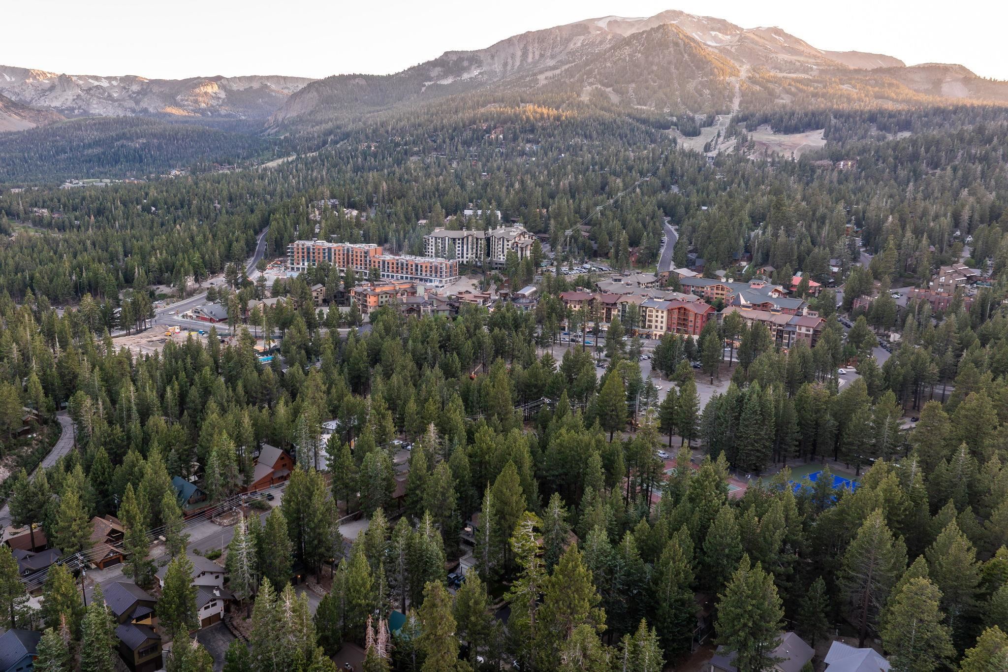 2 Holiday Way Mammoth Lakes, CA 93546 - Photo 36 of 37 an aerial view of residential house and green space