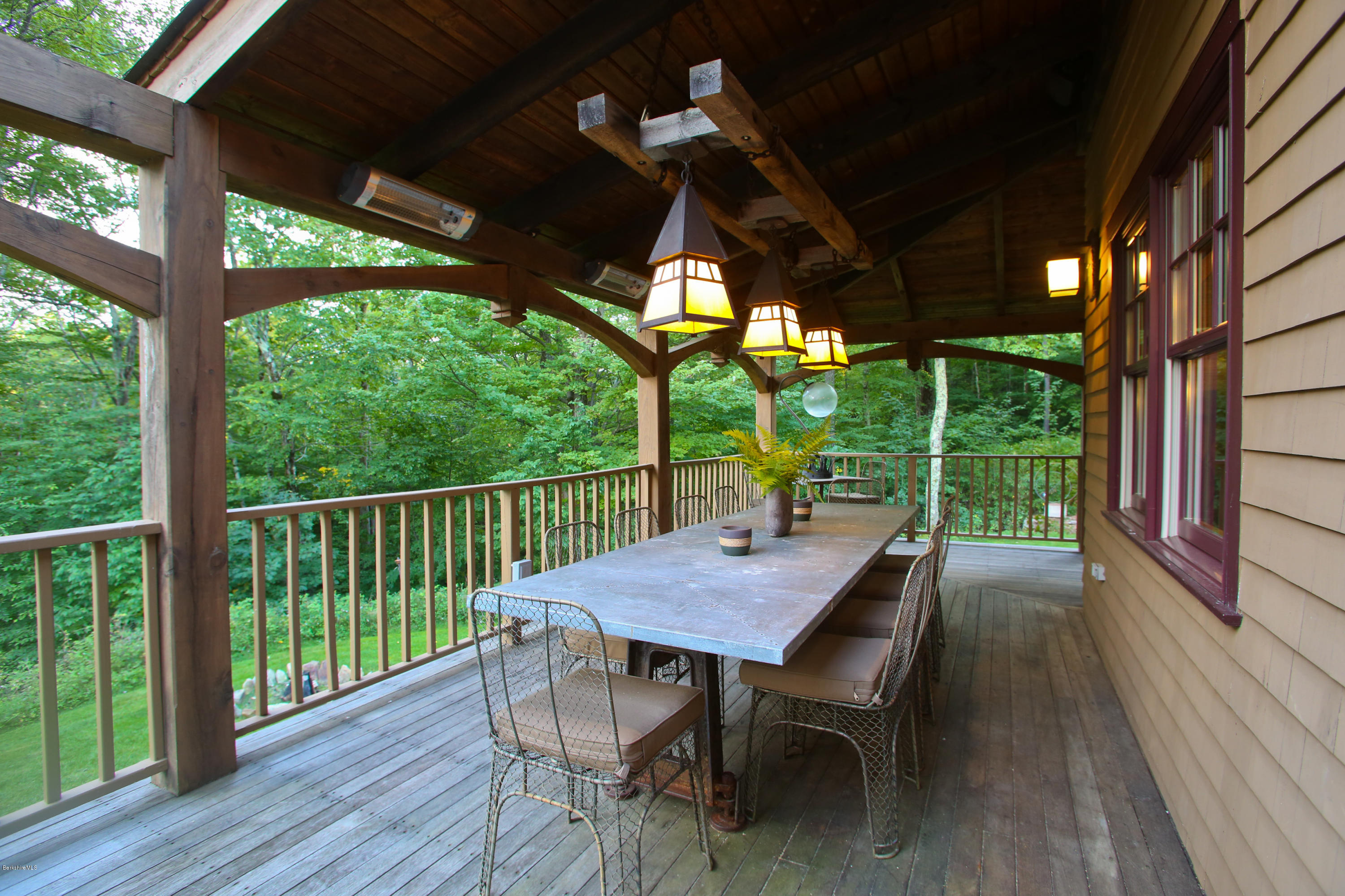 9 Mt Hunger Road Monterey, MA 01245 - Photo 16 of 44 a view of porch with furniture and wooden floor