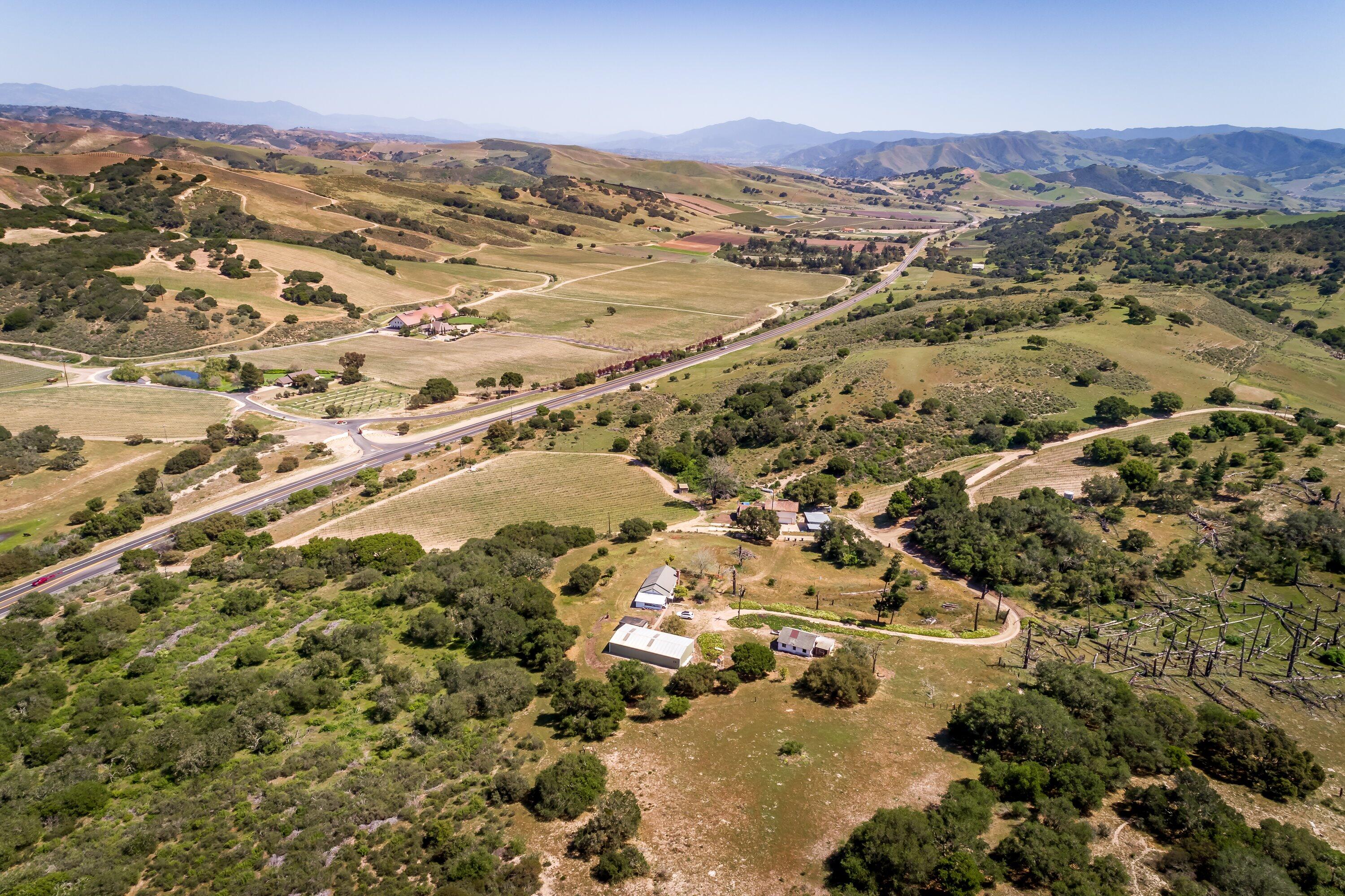 6060 Highway 246 Lompoc, CA 93436 - Photo 21 of 39 an aerial view of mountain with trees