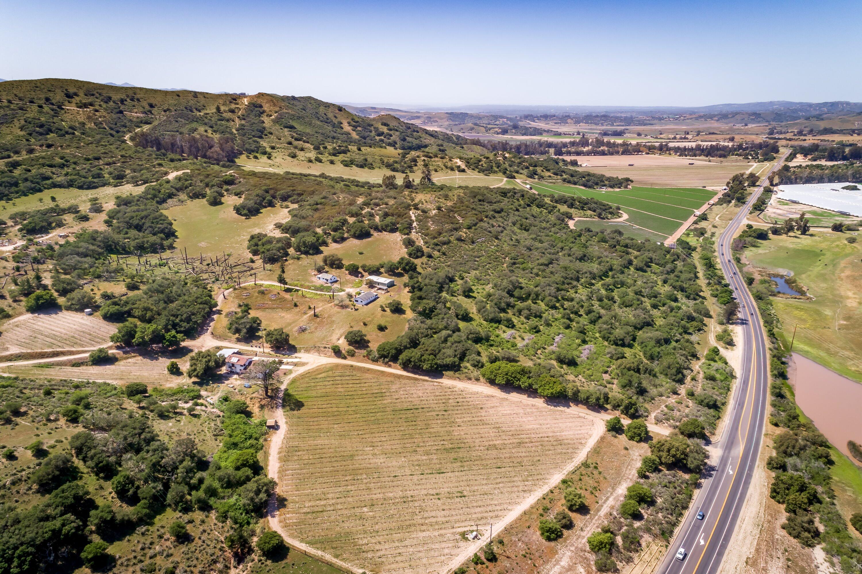 6060 Highway 246 Lompoc, CA 93436 - Photo 24 of 39 an aerial view of residential houses with outdoor space