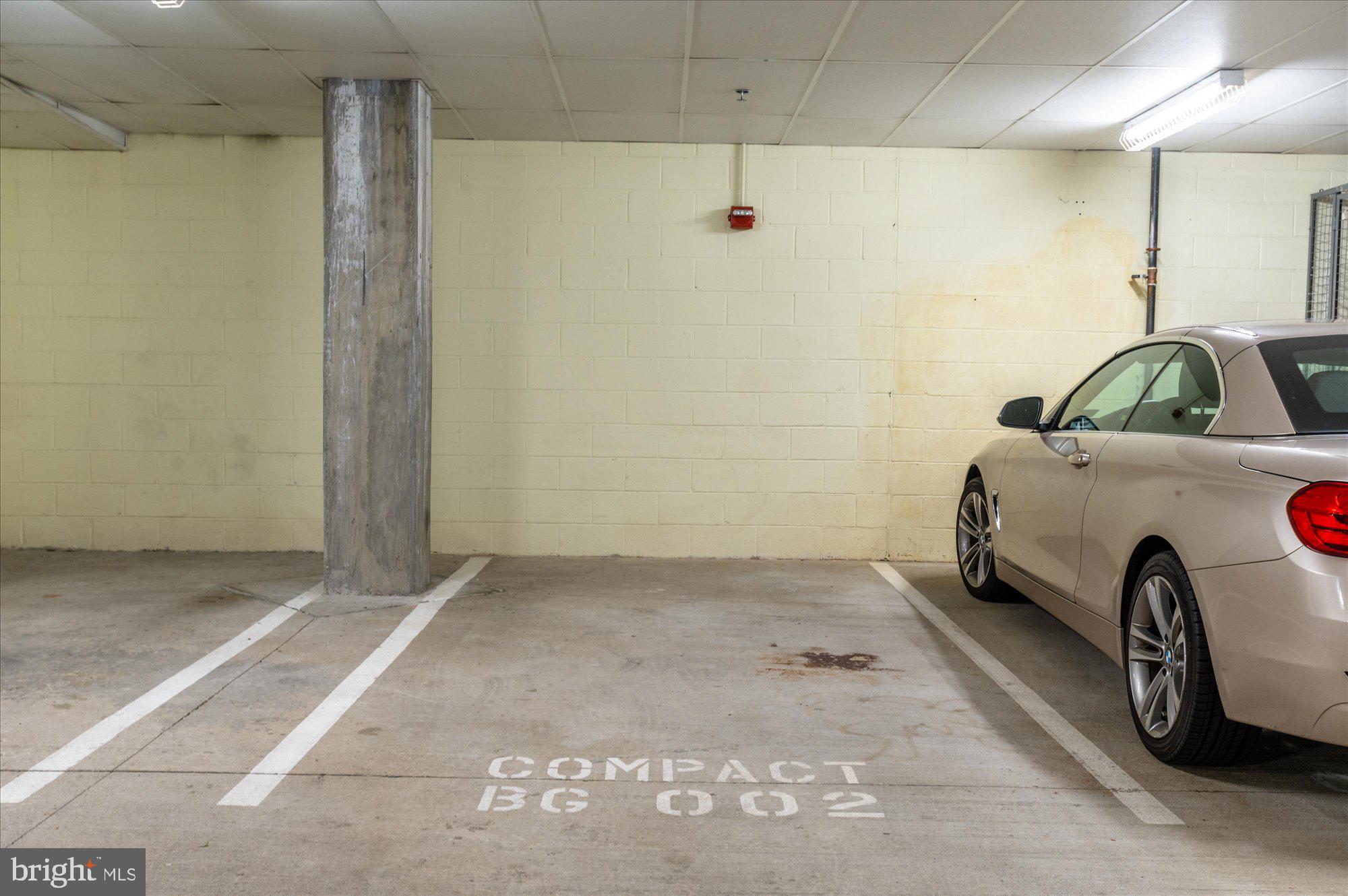 2425 L Street Northwest, Unit 524 Washington, DC 20037 - Photo 18 of 27 Garage parking space conveys