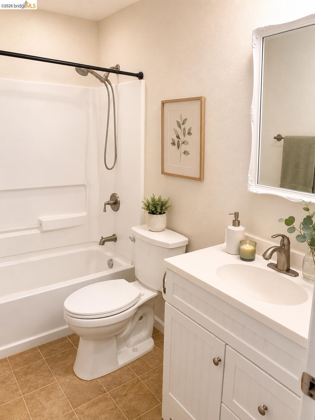 269 Crescent Drive Rio Vista, CA 94571 - Photo 9 of 9 Full bathroom featuring a white tub and shower combination with a curved shower rod